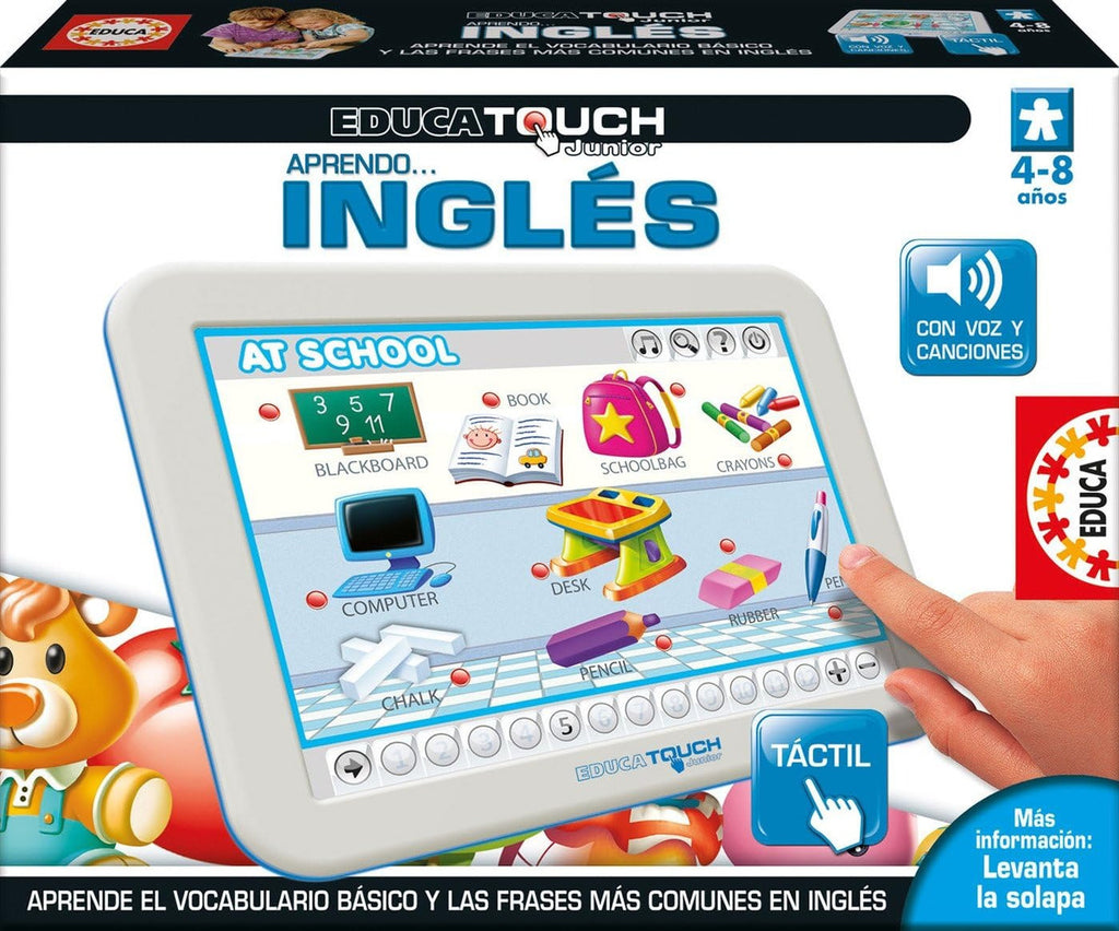 Educa Touch Junior Aprendo Inglés Juego Educativo 15438