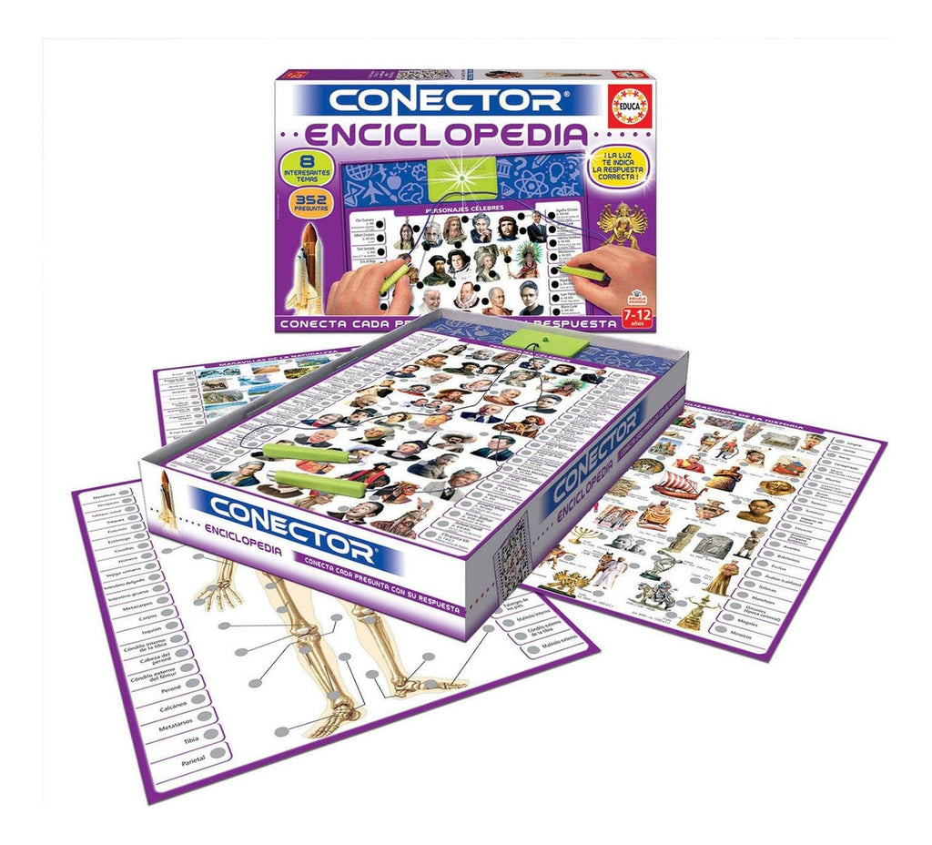 Conector Enciclopedia Juego Educativo Educa 17205