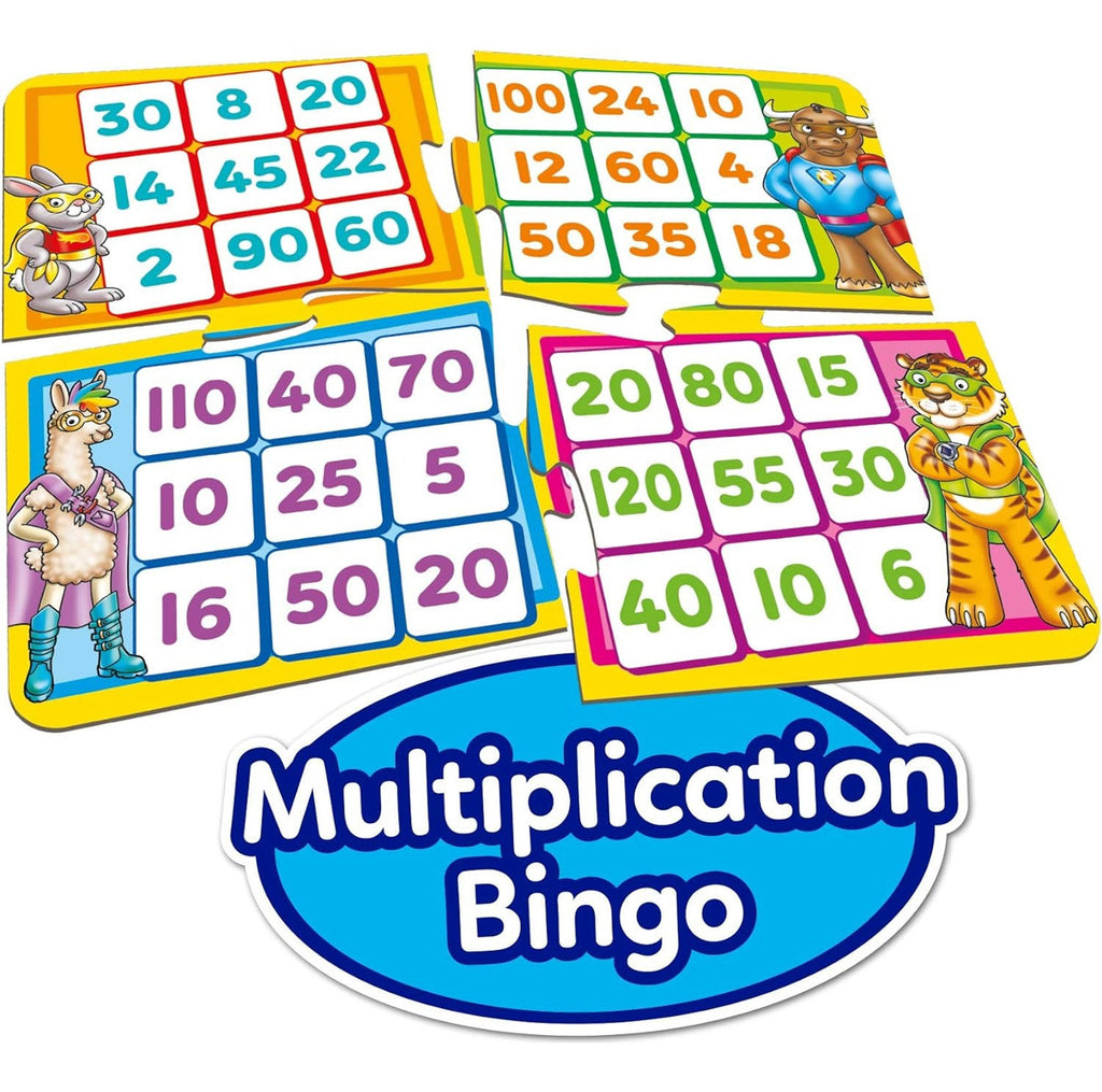 Juego Mesa Multiplicaciones Times Tables Heroes Orchard Toys