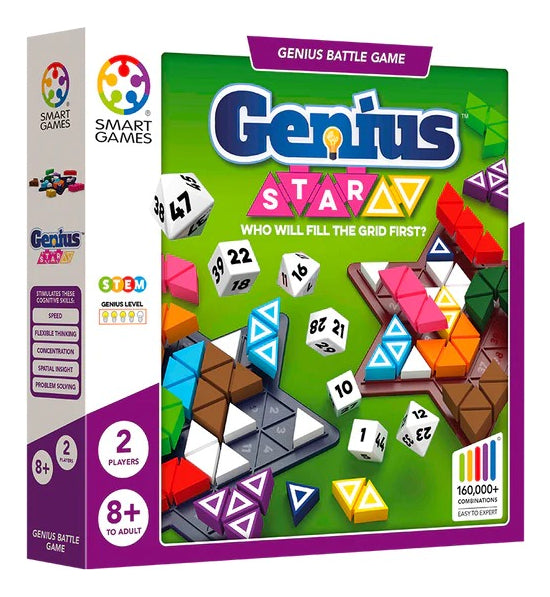 The Genius Star Juego De Mesa Lógica Smart Games