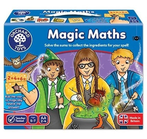 Juego De Mesa Educativo Magic Maths Orchard Toys 2 A 4 Jugadores