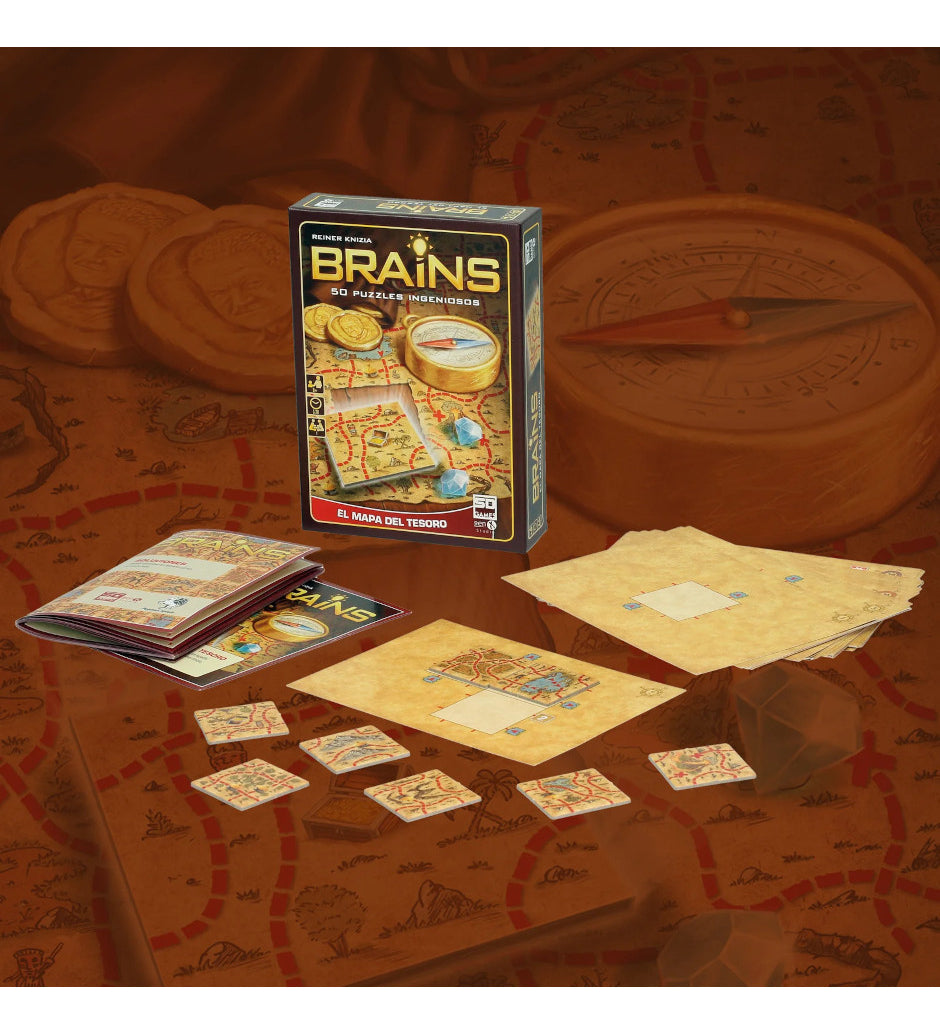 Brains Family Mapa Del Tesoro Juego De Mesa Sd Games