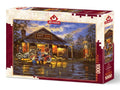 Rompecabezas Motociclista Art Puzzle 1000 piezas