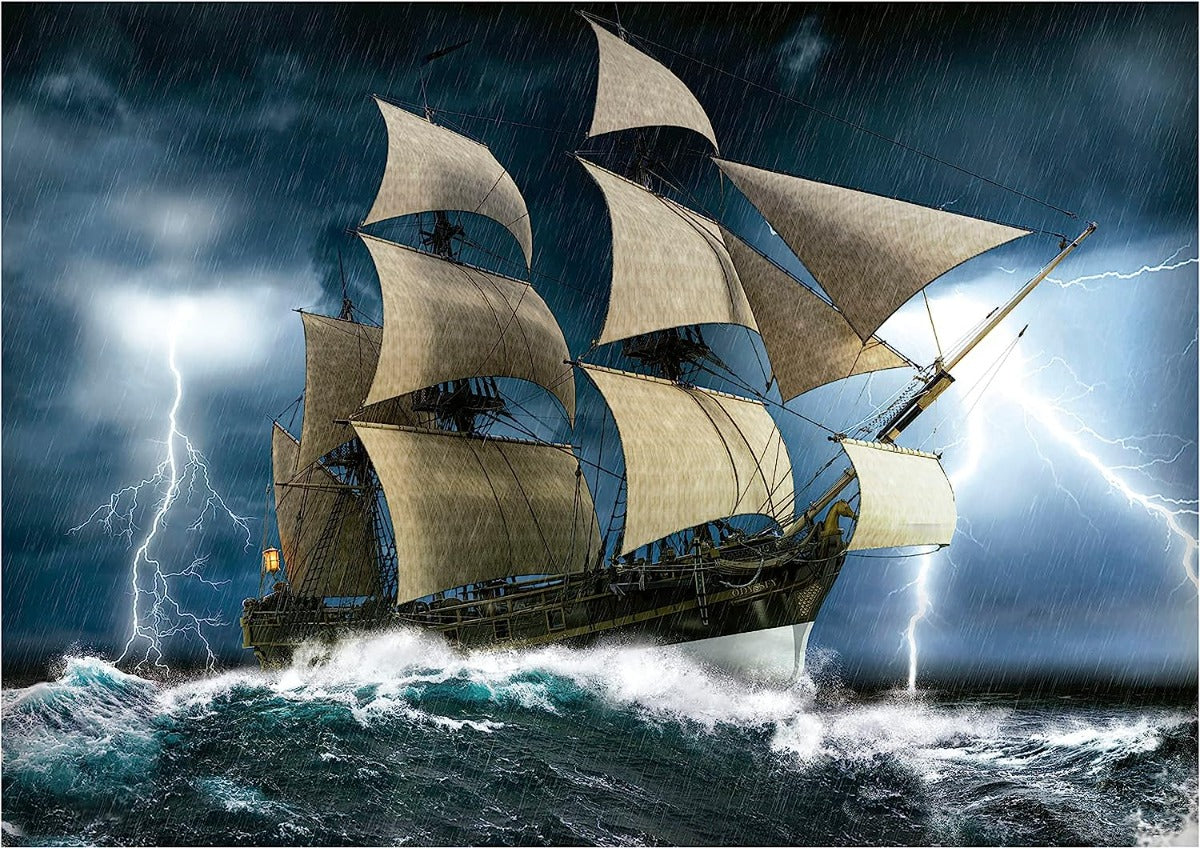 Velero Tormenta Perfecta Rompecabezas 1000 Piezas Educa