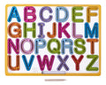 Tablero Montessori  De Escritura Abc