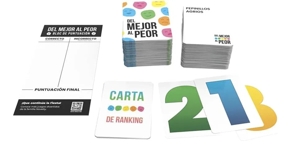 Juego De Mesa Del Mejor Al Peor Novelty