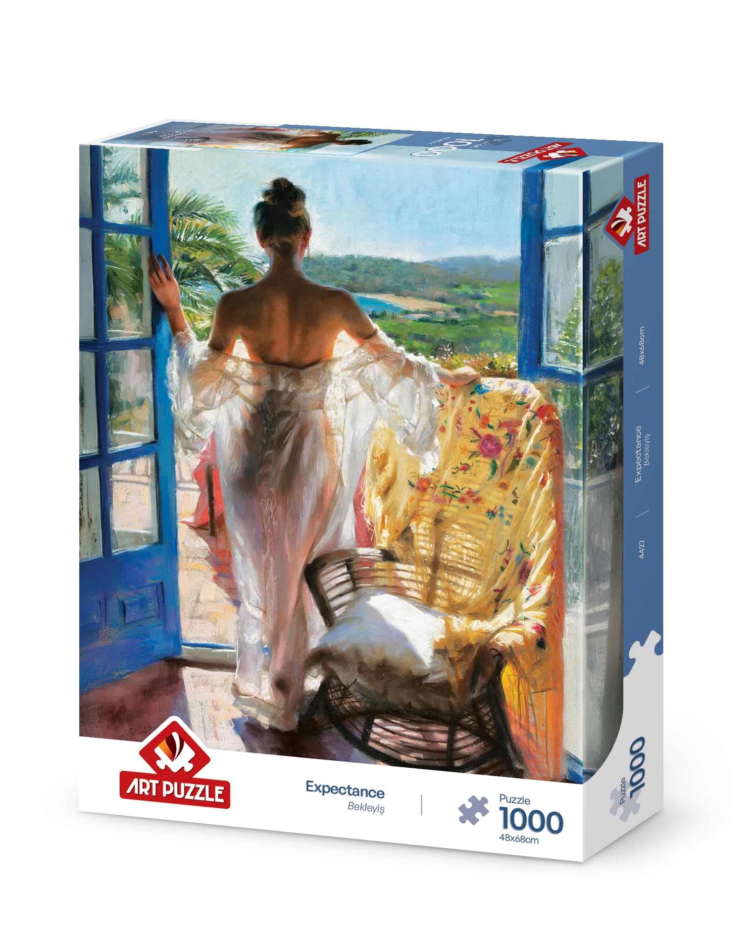Puzzle de arte de 1000 piezas de rompecabezas: expectativa | rompecabezas desafiante para adultos | calidad premium, regalo ideal para entusiastas de los rompecabezas y diversión familiar |