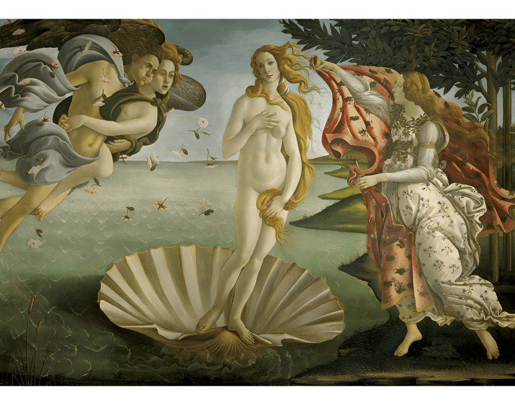 Rompecabezas Dtoys Botticelli Nacimiento De Venus 1000 Piezas Arte