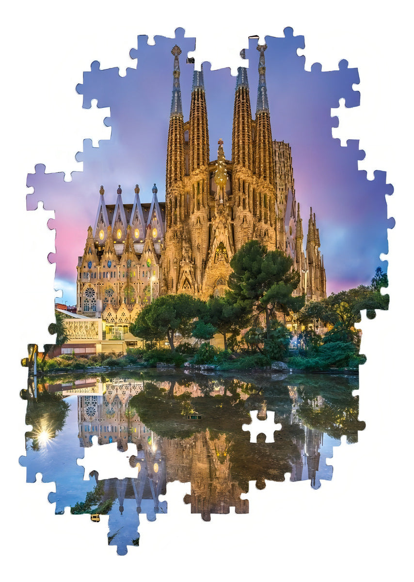 Sagrada Familia Barcelona Rompecabezas 500 Clementoni Gaudi