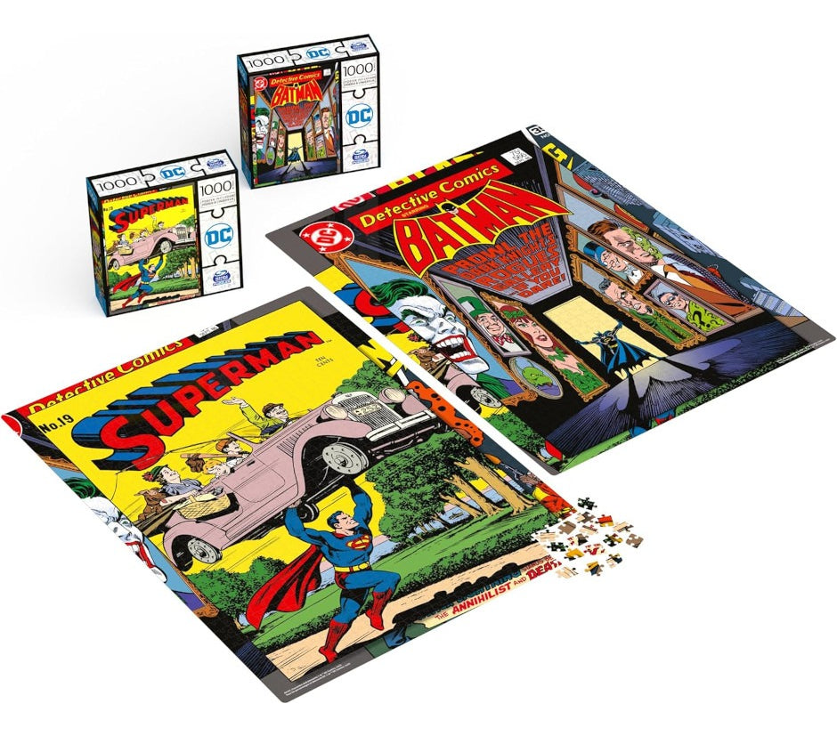 Cardinal: Set Rompecabezas Dc Superman Y Batman