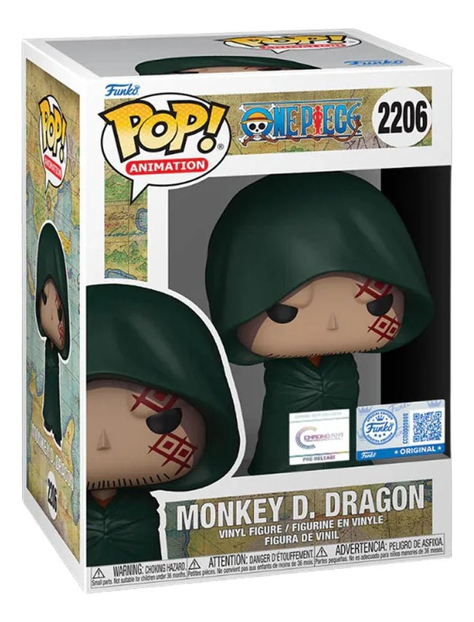 Funko Pop Animation: One Piece - Monkey D Dragon Exclusivo