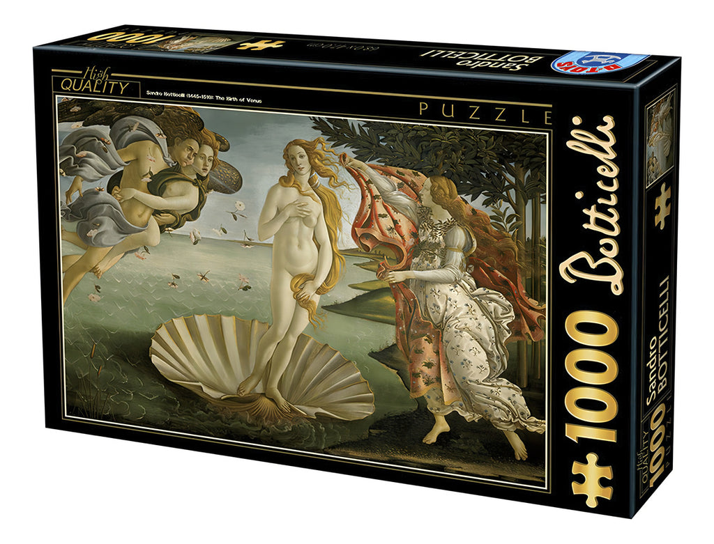 Rompecabezas Dtoys Botticelli Nacimiento De Venus 1000 Piezas Arte