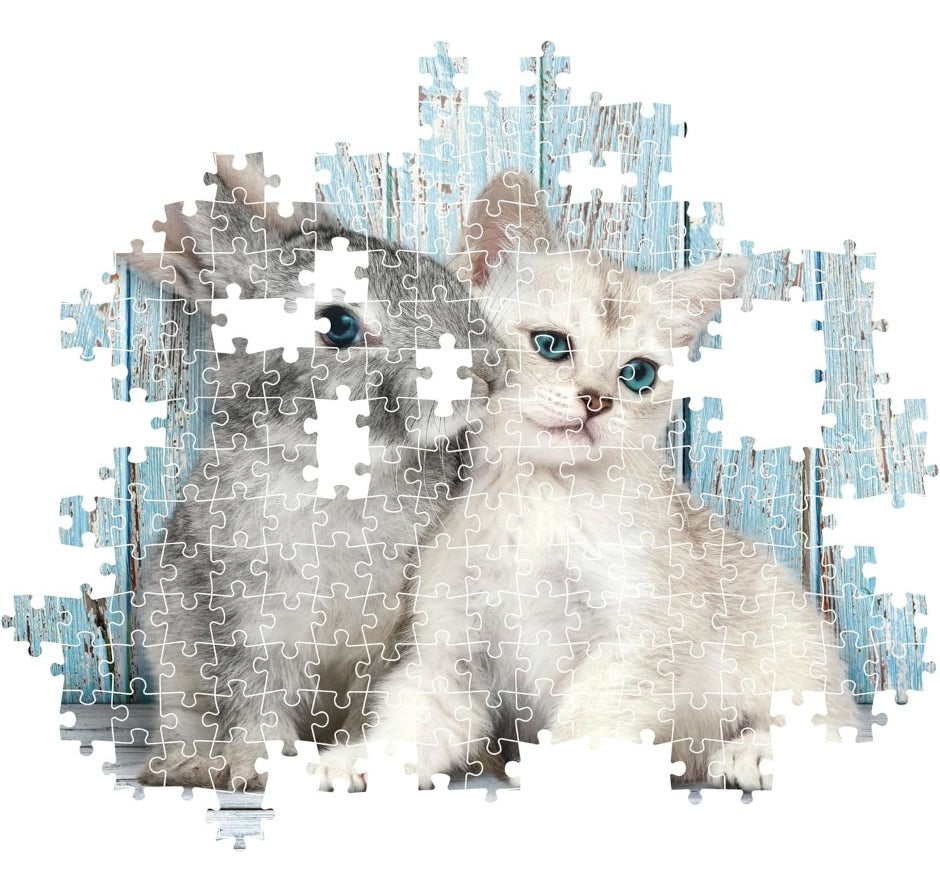 Rompecabezas Clementoni Gato Y Conejo 500 Pzs Caja Compact
