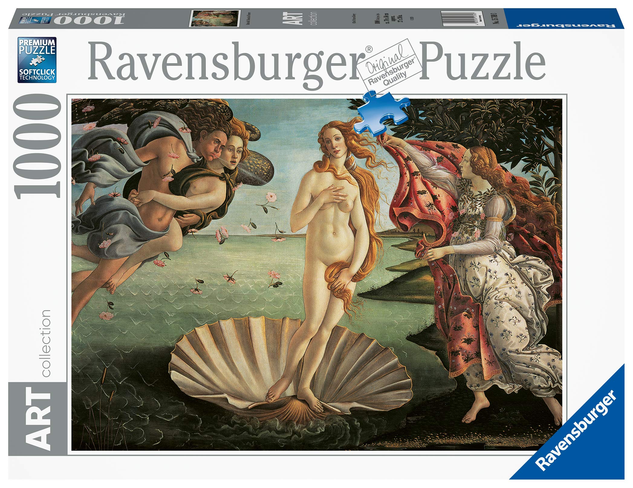 Ravensburger Botticelli Nacimiento de Venus Rompecabezas 1000 Piezas