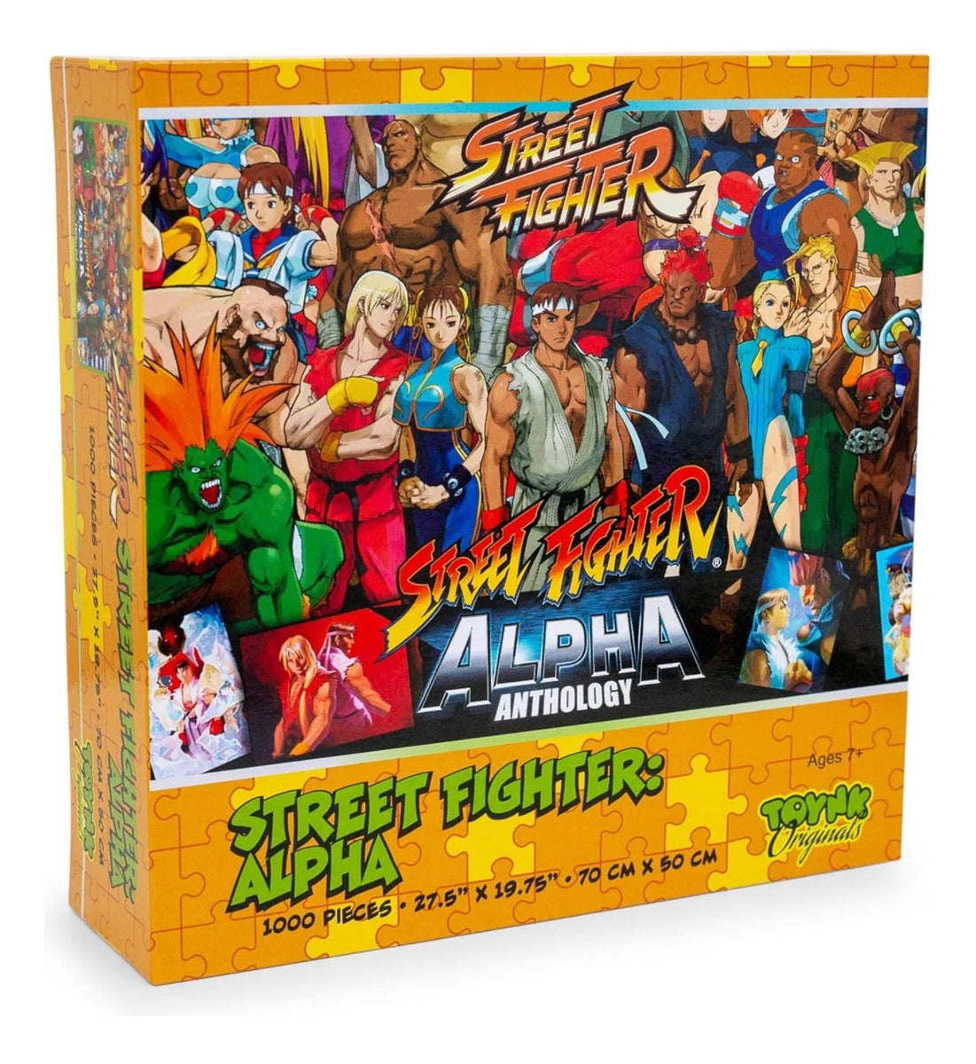 Rompecabezas Street Fighter Alpha Collage Toynk 1000 Piezas