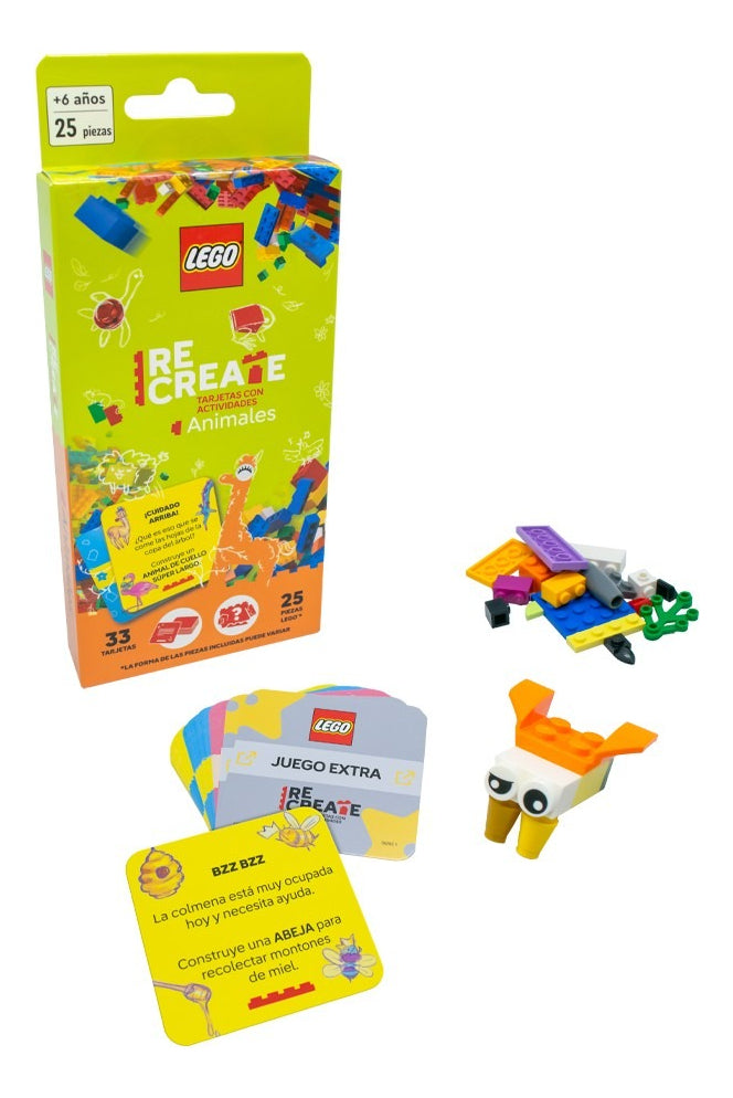 Juego Infantil Lego Recreate Construcción Creativa Cantidad De Piezas 25 Versión Del Personaje Animales