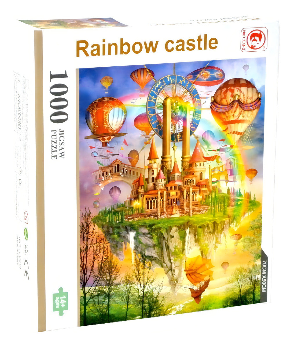 Rompecabezas Hao Xiang Castillo Arcoíris 1000 Piezas Modelo 88509