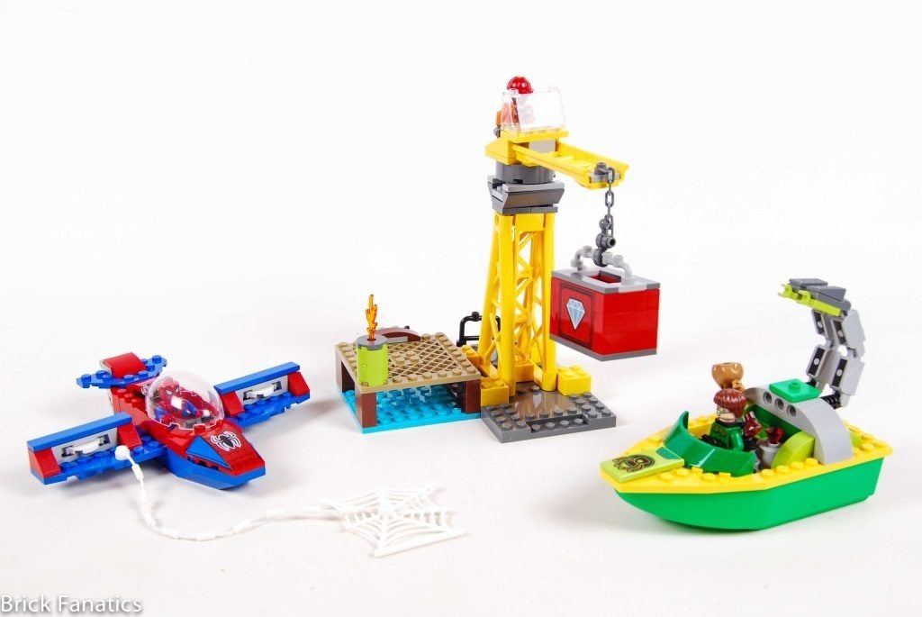 Lego Spiderman Super Héroe Marvel Docock Diamond Heist 76134