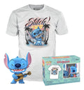 Lilo & Stitch Ukelele Flocked Pop! Tamaño Mediana