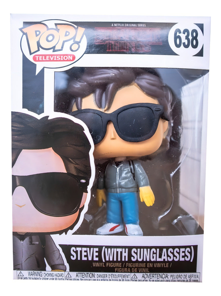 Figura De Acción Steve With Sunglasses 30877 De Funko Pop! Television
