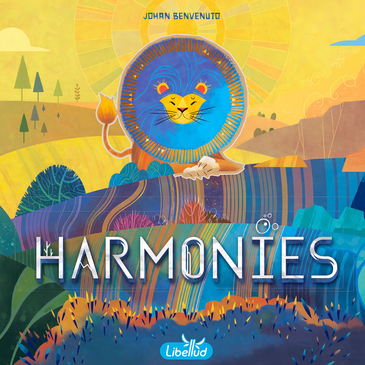 Harmonies Juego De Mesa Estrategia Mundo Miniatura Animales Libellud