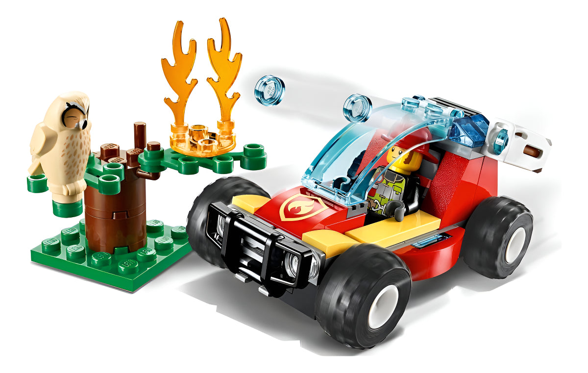 Kit De Construcción Lego City Incendio En El Bosque 60247 84