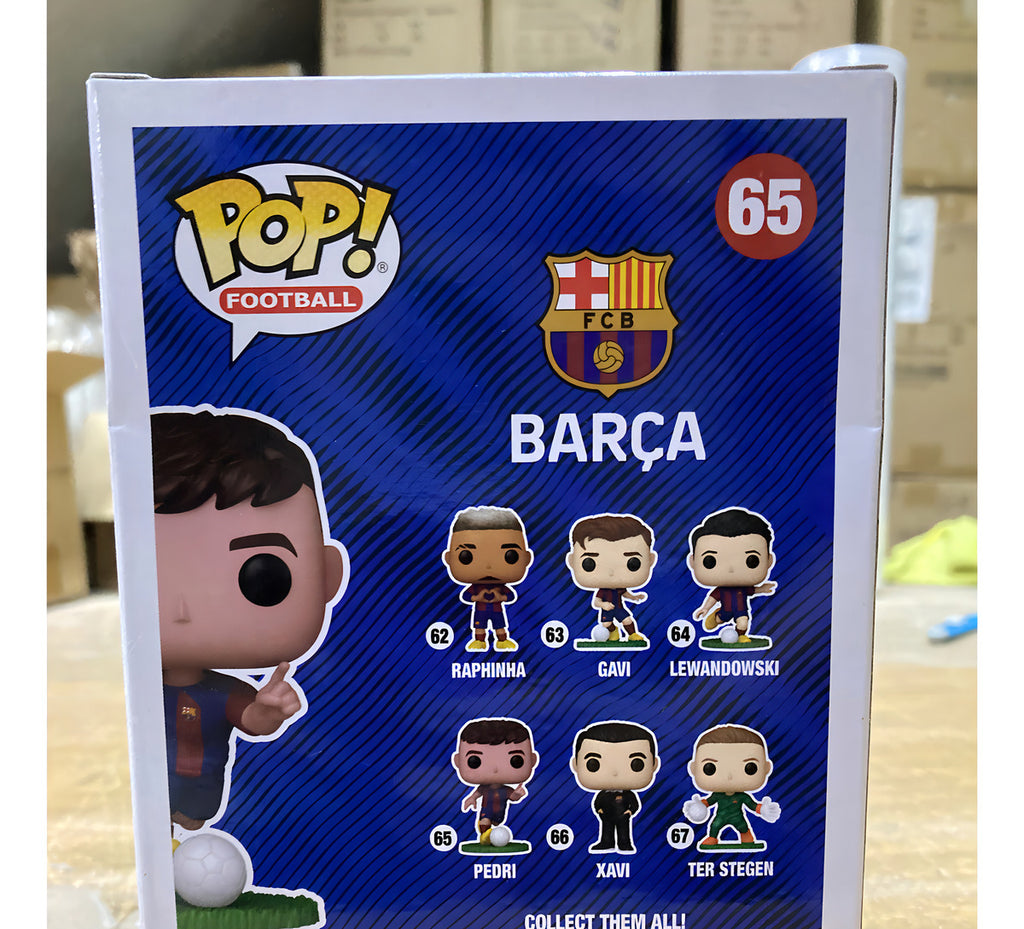Funko Pop Soccer Club Barcelona Pedri 65