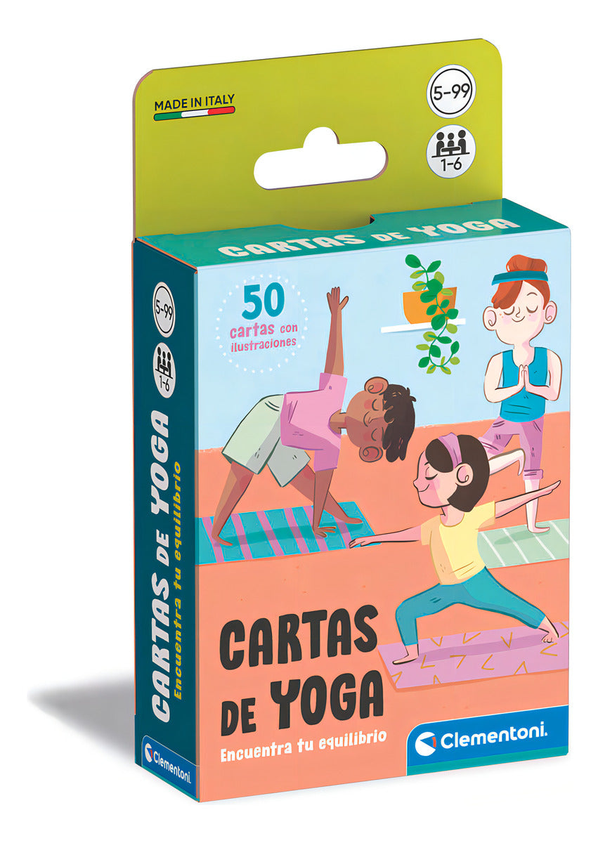 Juego De Mesa Yoga En Equilibrio Clementoni Reto Familiar