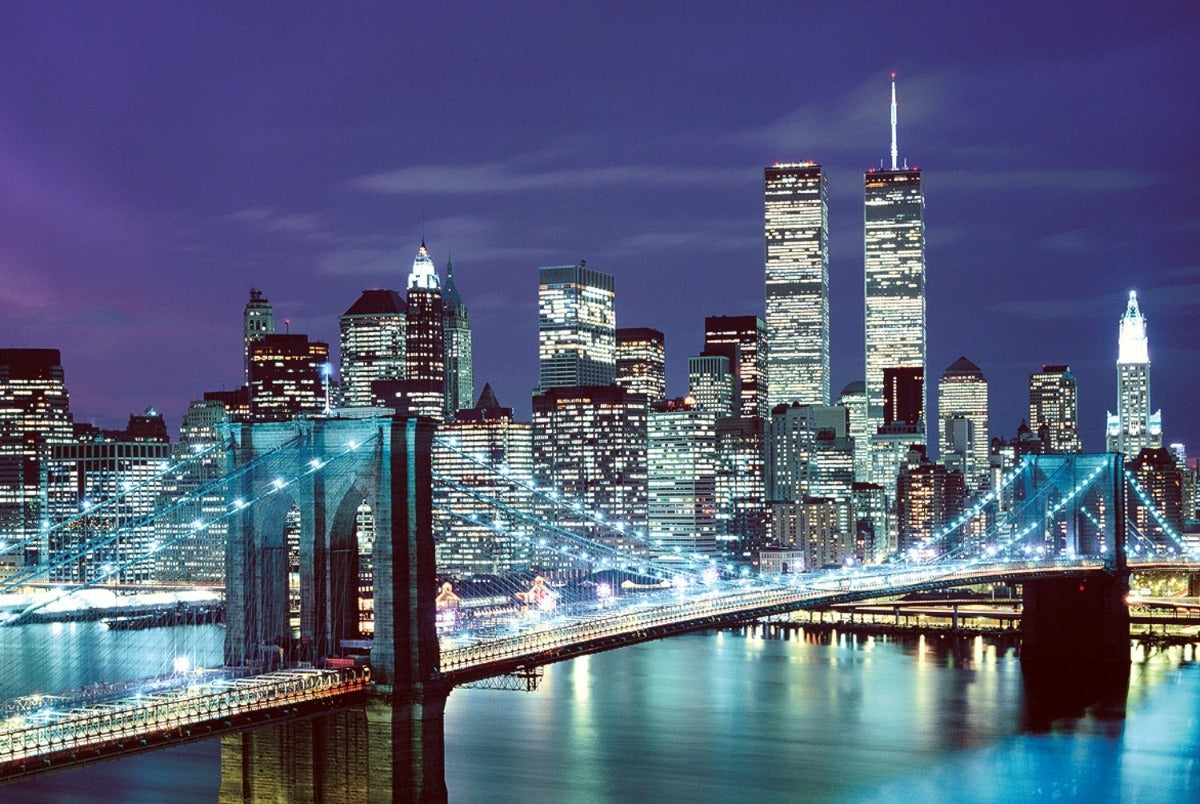 Puzzle Tomax Jigsaw Puente Brooklyn Iluminado X 1000 Piezas