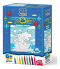 Art Kids Resuelve La División Y Pinta X Números Art Puzzle