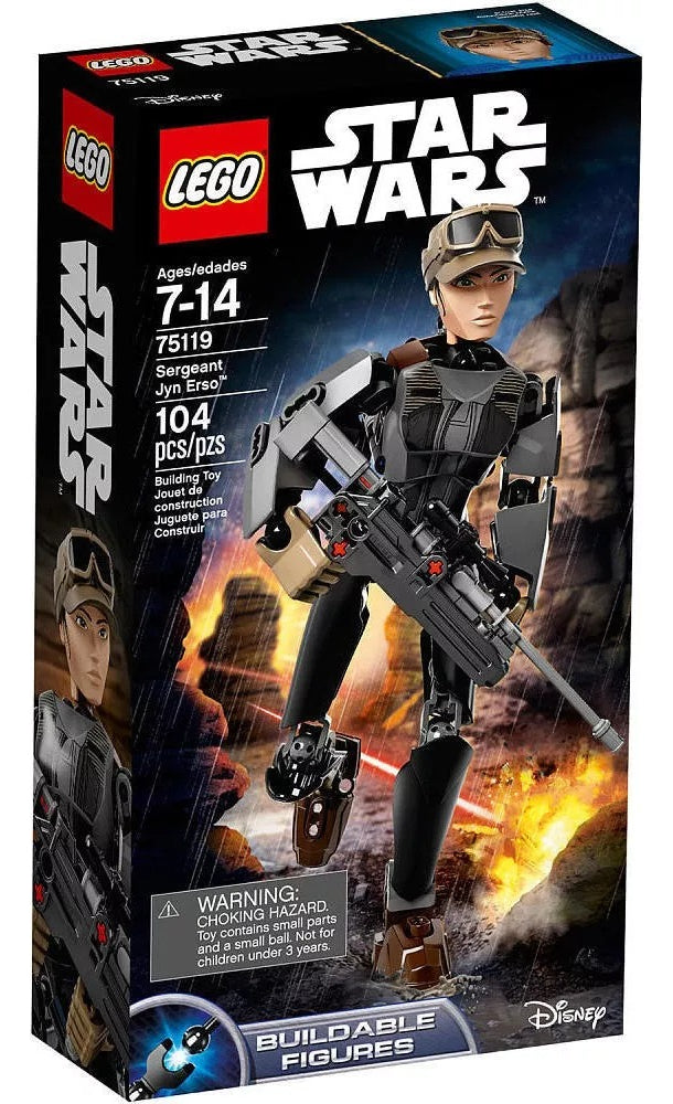 75119 Lego Star Wars Sargento Jyn Erzo Set Para Construcción Cantidad De Piezas 104 Versión Del Personaje Jyn Erso