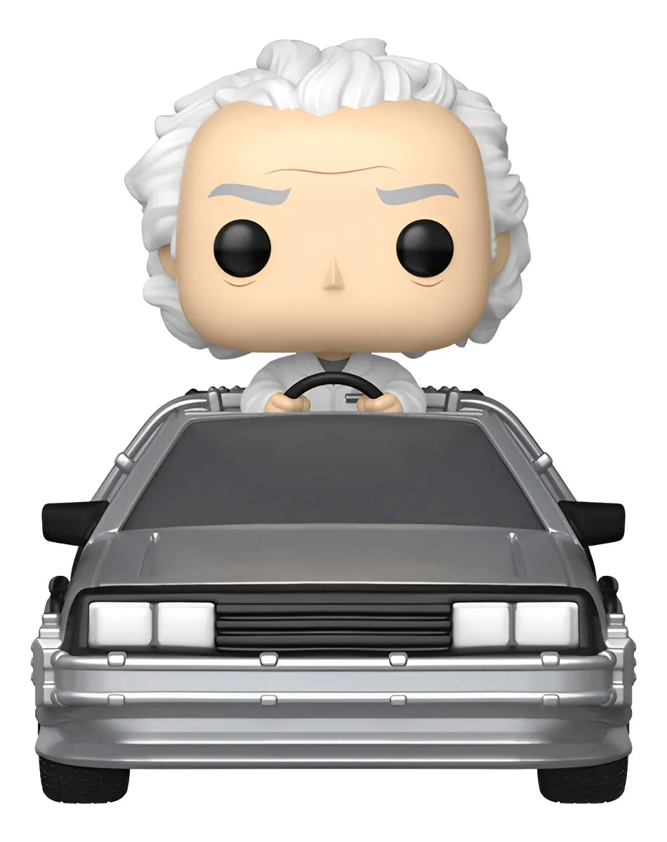 FUNKO POP Deluxe! Rides Back to the future Doc Brown