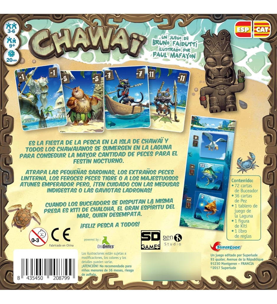 Chawai Juego De Mesa Sd Games Superlude
