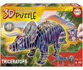 Rompecabezas 3d Dinosaurio Triceratops Educa 67 Piezas