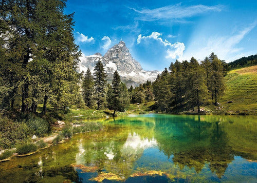 Rompecabezas Clementoni Lago Azul Hqc (31680) 1500 Piezas