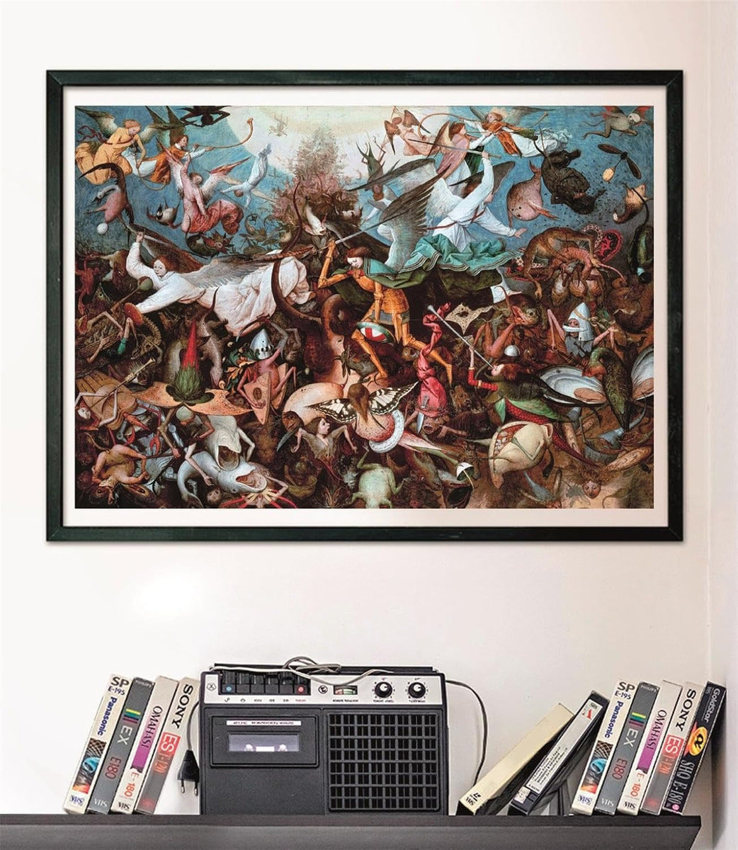 Rompecabezas 1000 Piezas Arte El Juicio Final Brueghel