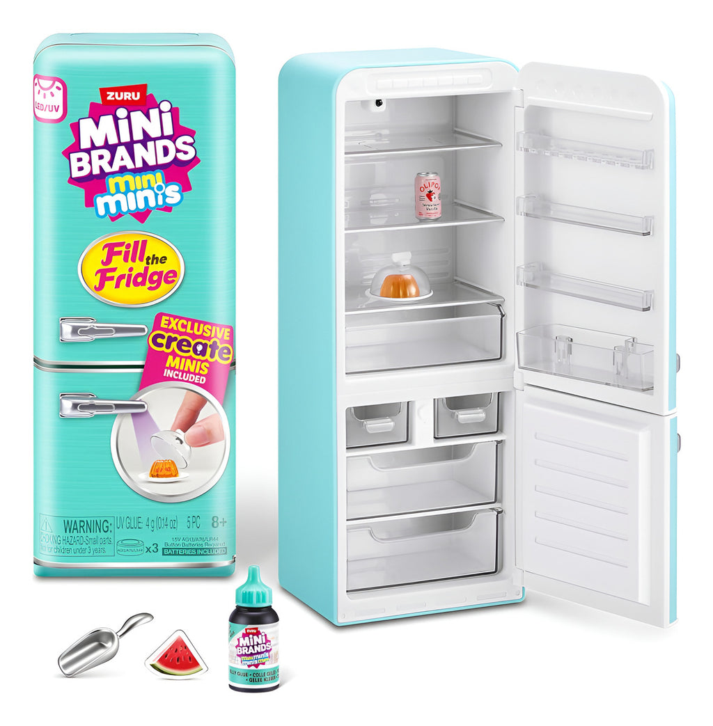 Zuru Mini Brands Juguete Miniatura Fill The Fridge Playset