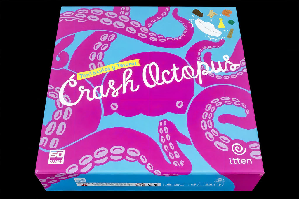 Crash Octopus Juego De Mesa En Español - Sd Games
