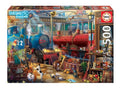 Puzzle Rompecabezas Enigma 500 Piezas Estación De Tren Educa