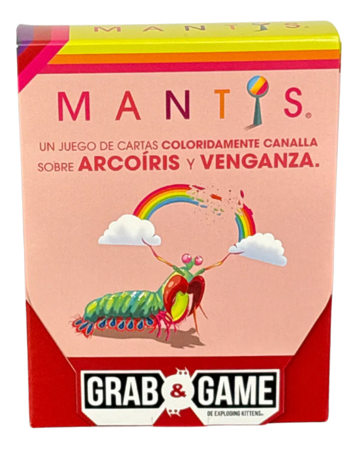 Juego De Mesa Mantis Arcoiris Y Venganzas