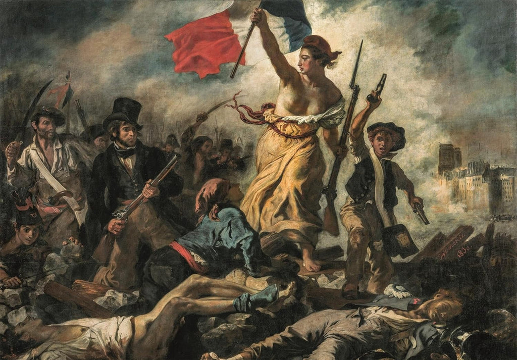 Rompecabezas 1000 Piezas Arte La Libertad Delacroix Clemento