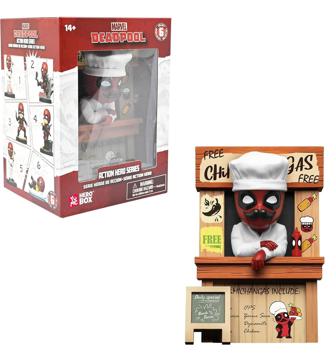 Figura Marvel Deadpool Chimichanga Yume