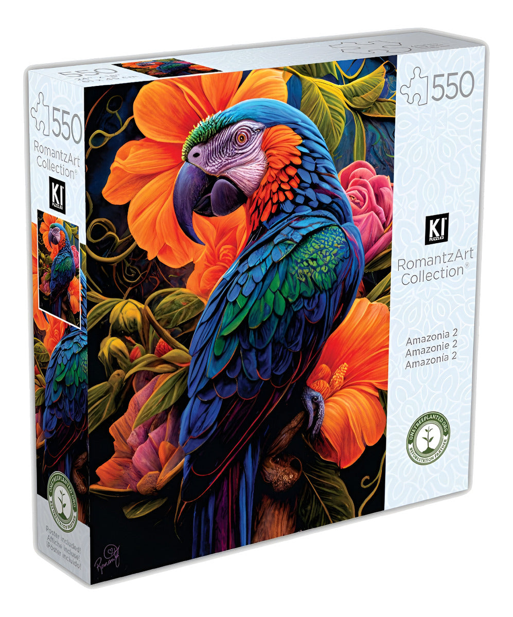 Ki Puzzles Rompecabezas De 550 Pzs Amazonia Romantzart