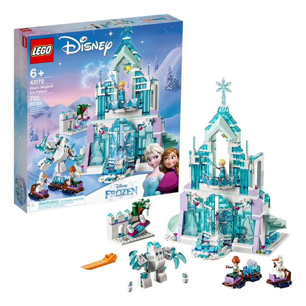Kit Lego Disney Frozen Palacio Mágico De Hielo De Elsa 43172
