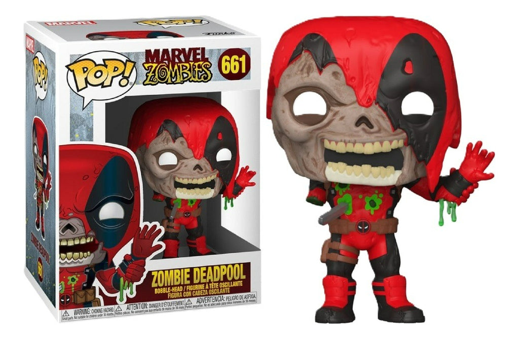 Funko Pop! Zombie Deadpool #661 Marvel Original Vinilo