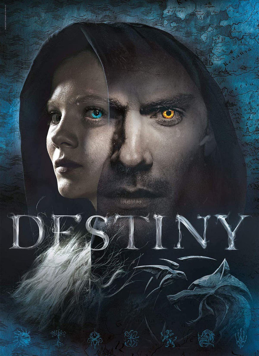 Rompecabezas The Witcher Destiny 1000 Pz Clementoni Netflix