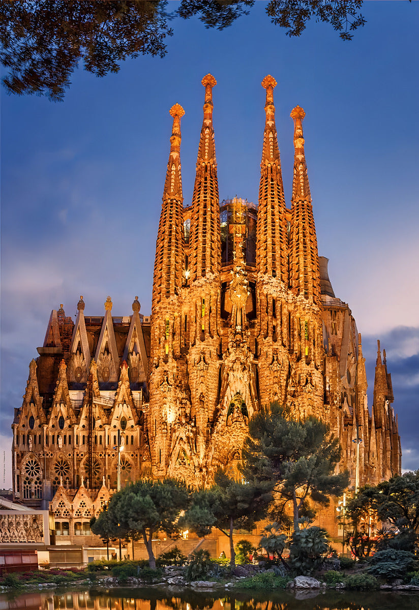 Rompecabezas 1000 Piezas Sagrada Familia Barcelona Educa