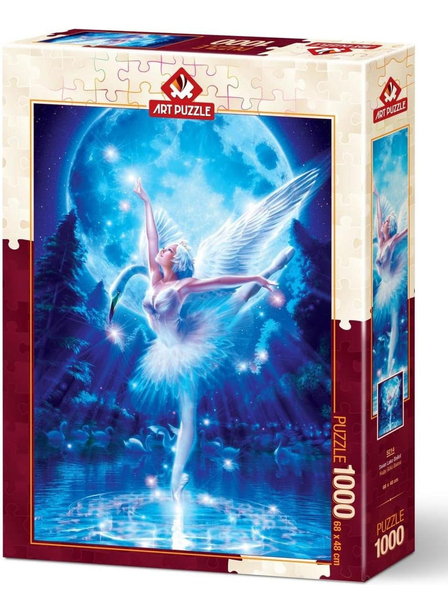 Bailarina Ballet Lago De Los Cisnes 1000 Pz Art Puzzle
