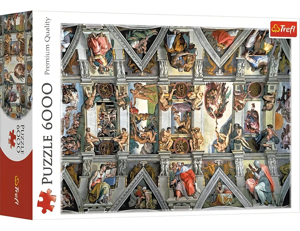 Rompecabezas Capilla Sixtina 6000 Pz Gran Reto Trefl Vatican