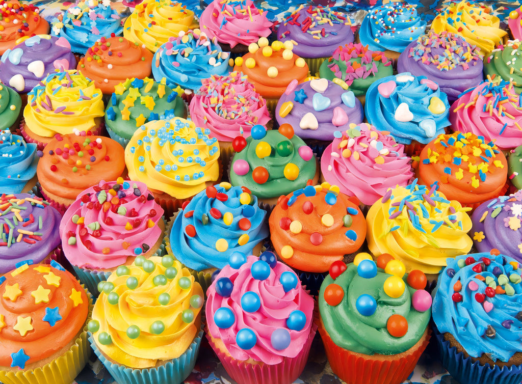 Cupcakes Pastelillos Color Rompecabezas 500 Pz Clementoni